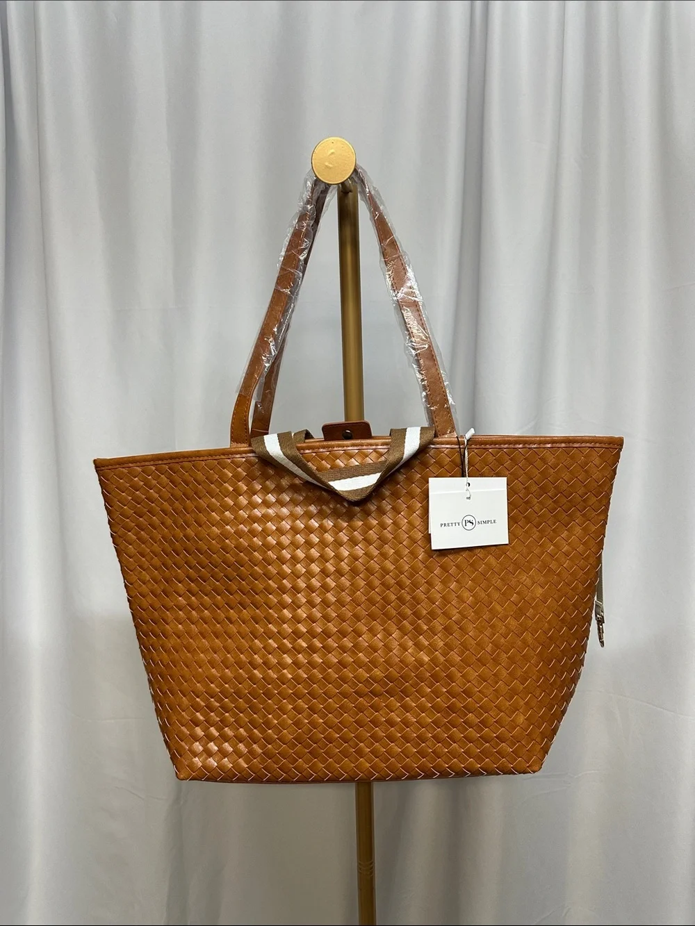 Pretty Simple Woven Tiffany Organizer Tote